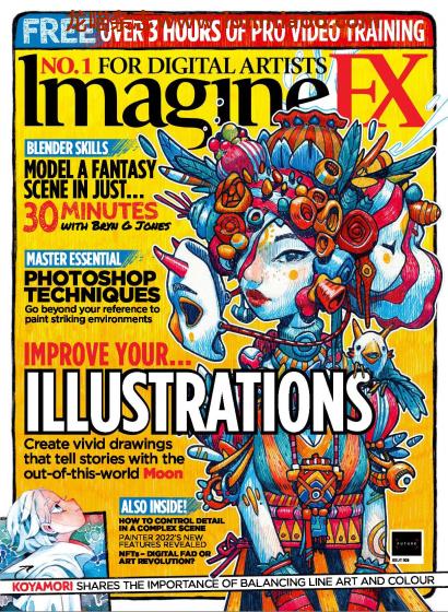 [英国版]ImagineFX 数码动漫CG艺术杂志PDF电子版 2021年9月刊